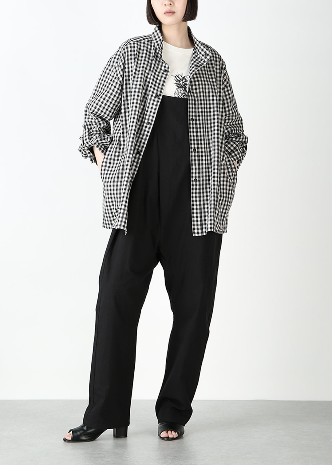 Kaname Stand/C Shirt 150dt Khadi