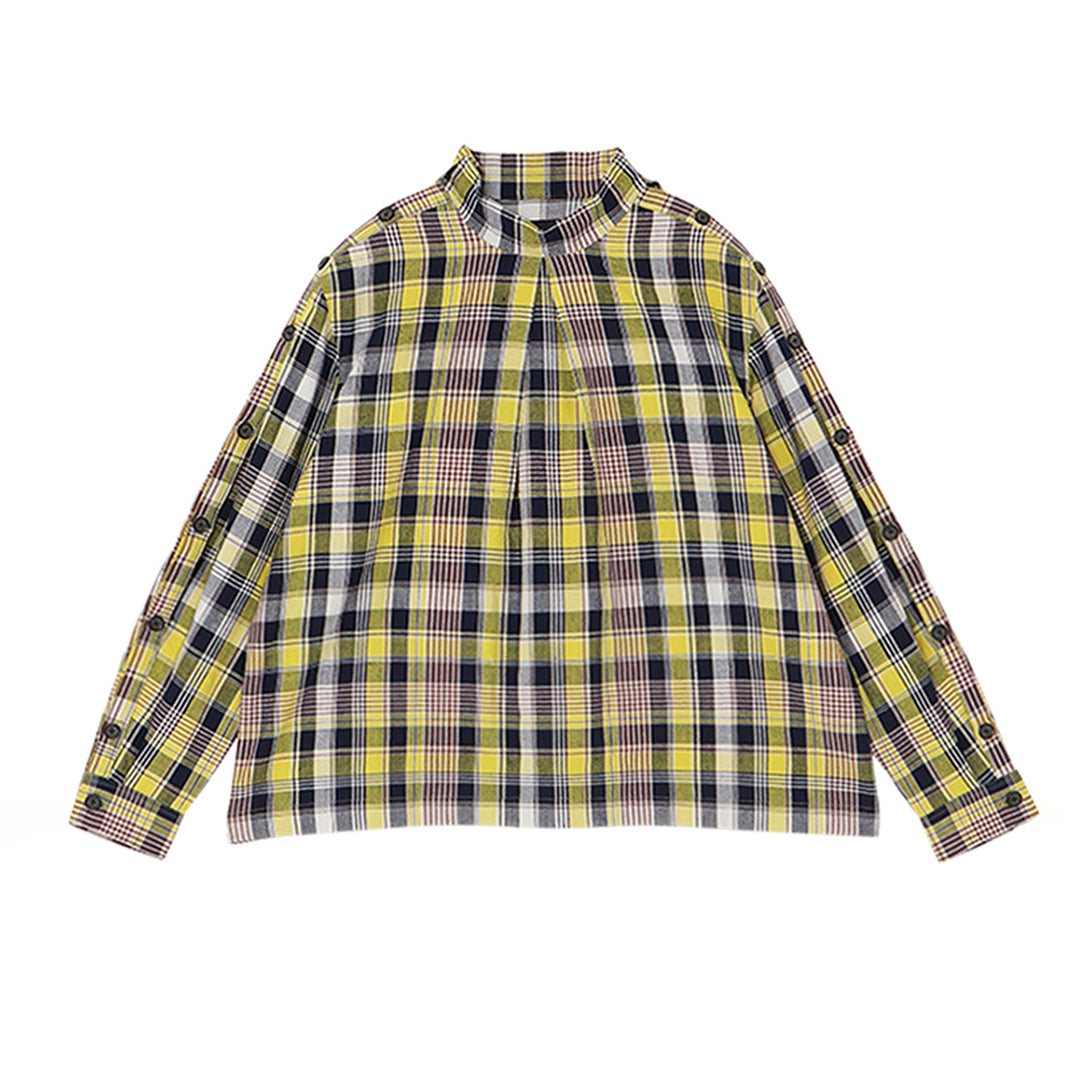 Xing Side Button Tunic 56dt check