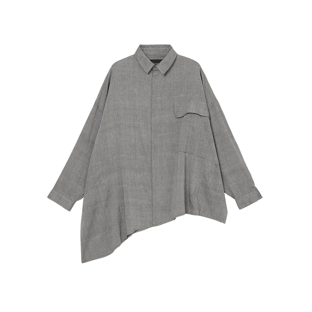 Asymme Side Long SH F/S 150tw Khadi