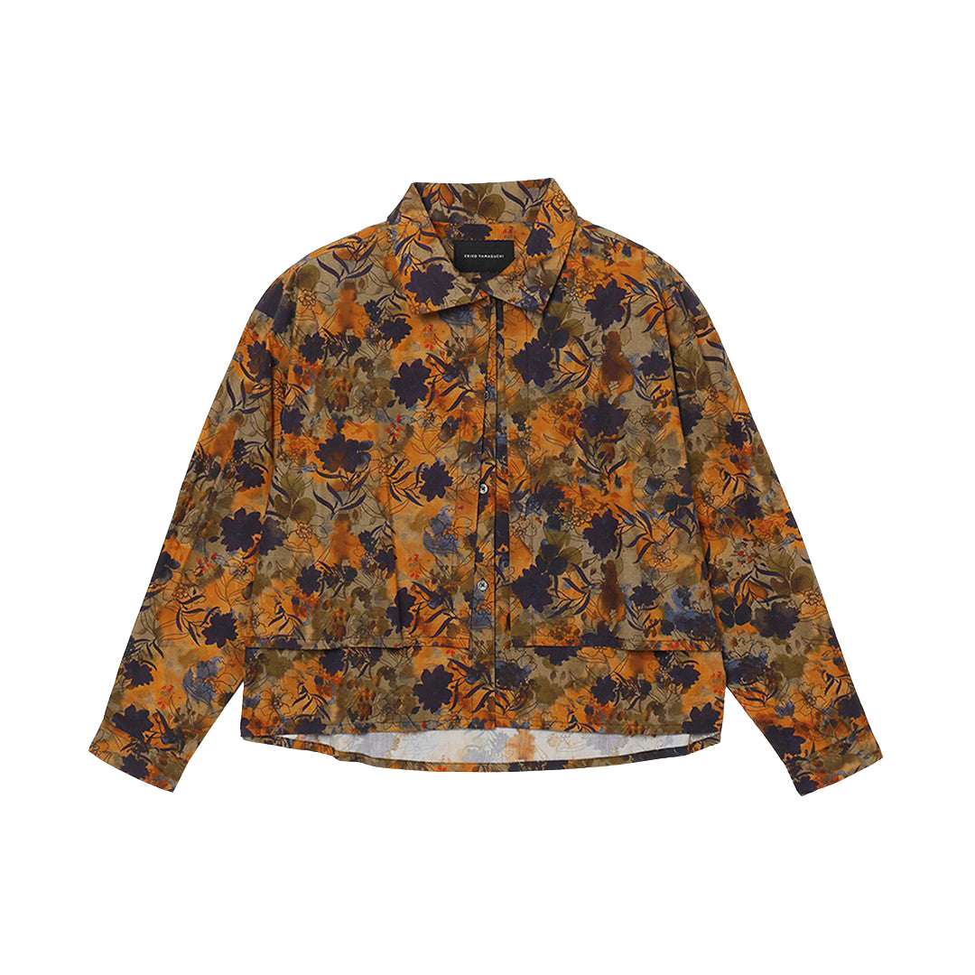 Kaname Layered Yoke SH Print Poplin