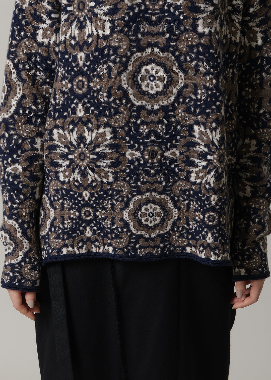 Xing Paisley JQ Sweater 12gg Wool