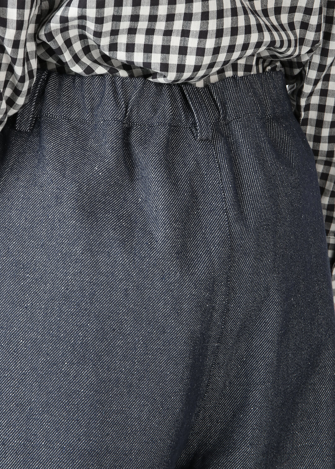 Rinne Half Pants Recycled Denim