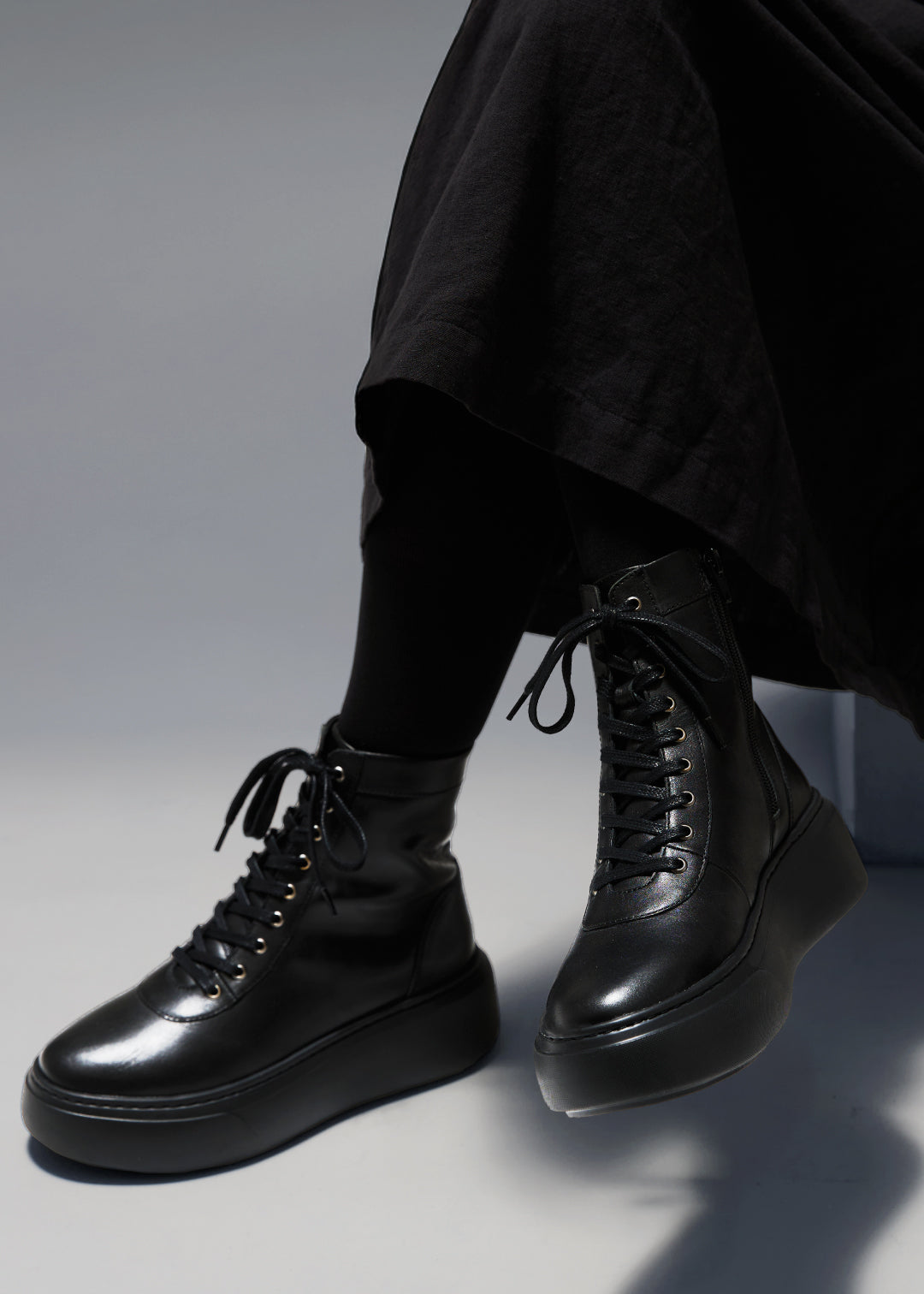 THE WALKER BOOTS (LACE UP) No.001