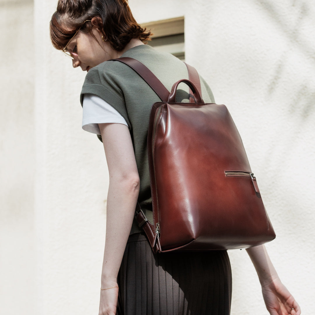 Antique Triangle Backpack