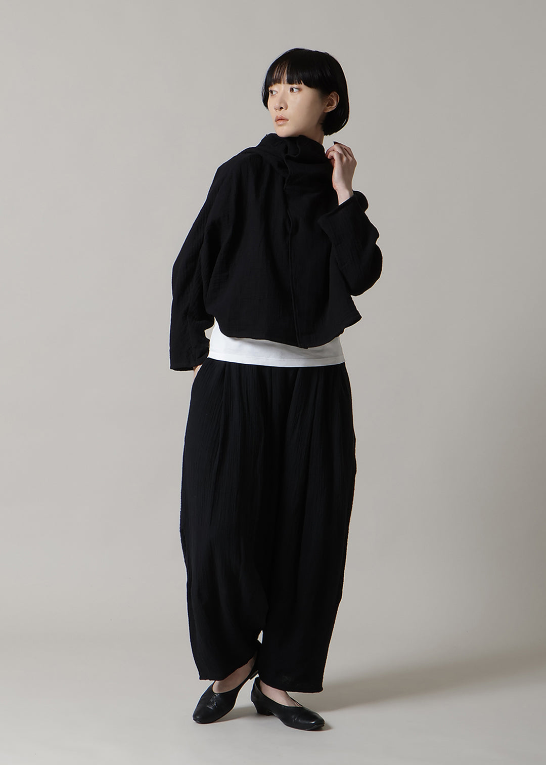 Kaname Balloon Pants Cotton Gauze