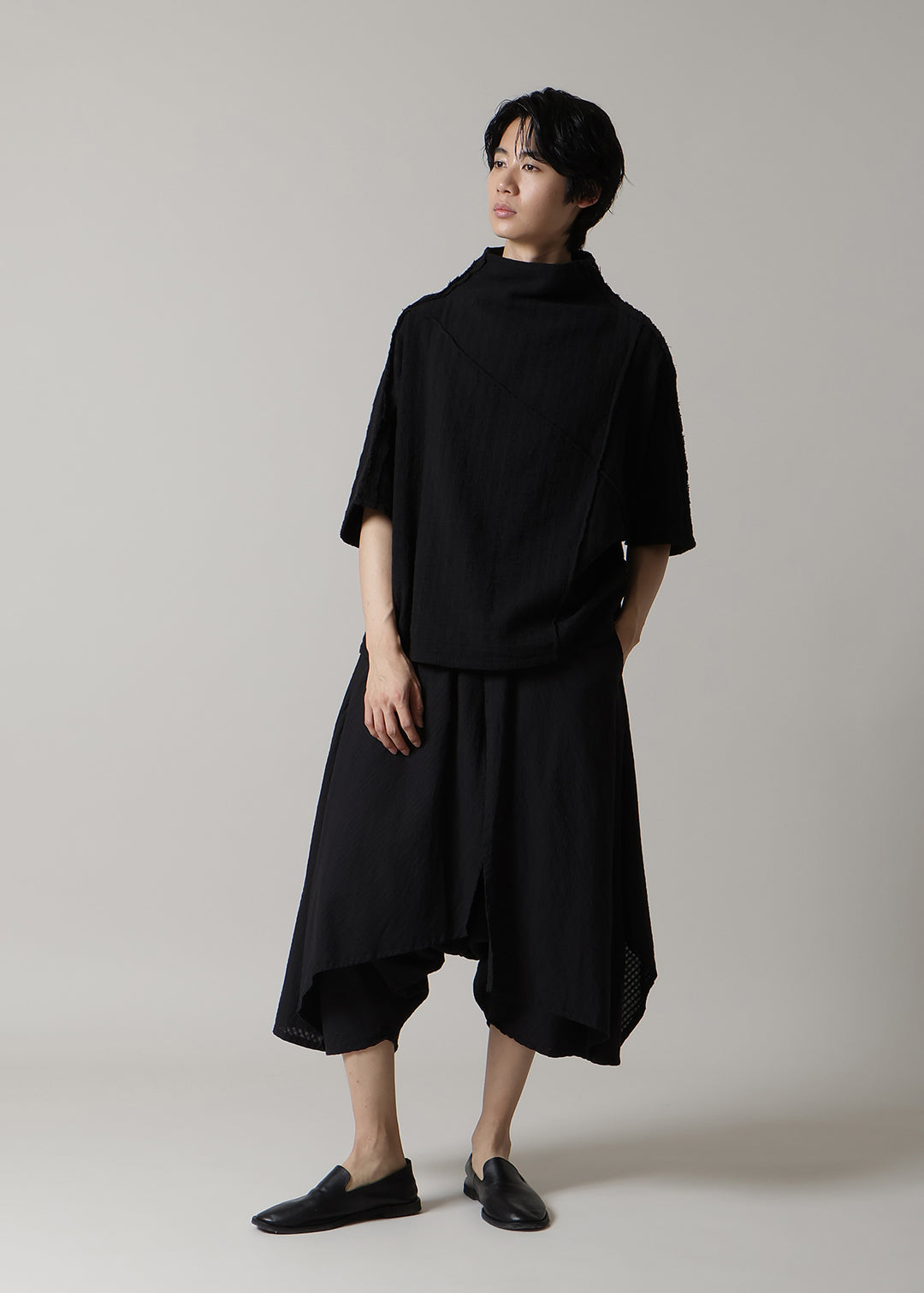 Sculpted Layered Pants Small Chatai