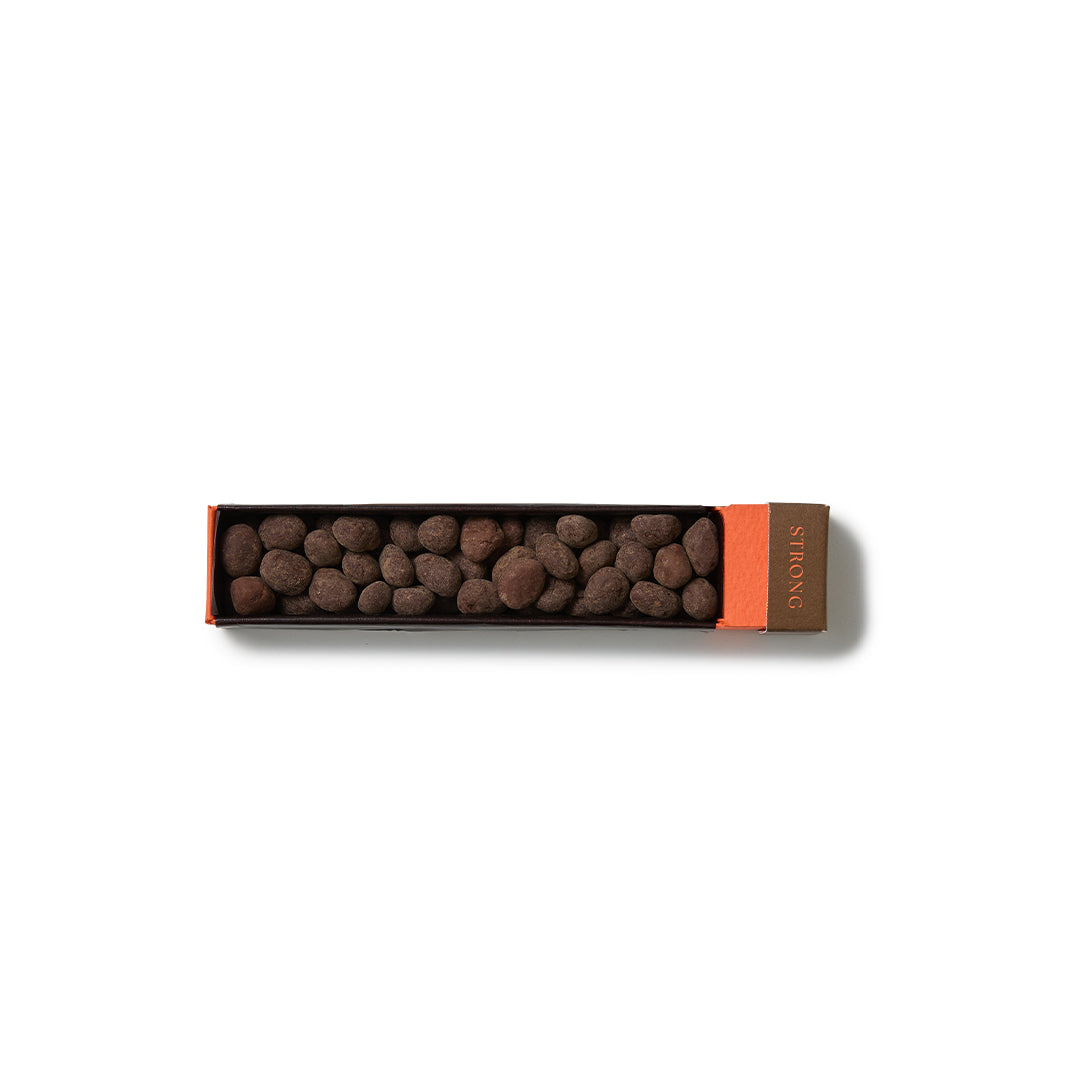 Roasted COFFEE BEANS CHOCOLATE STRONG