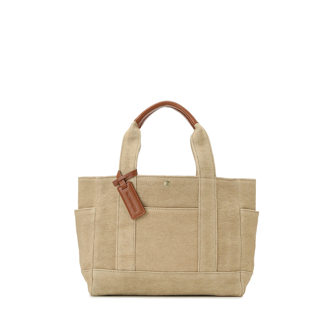 Washed Jute Lunch Bag