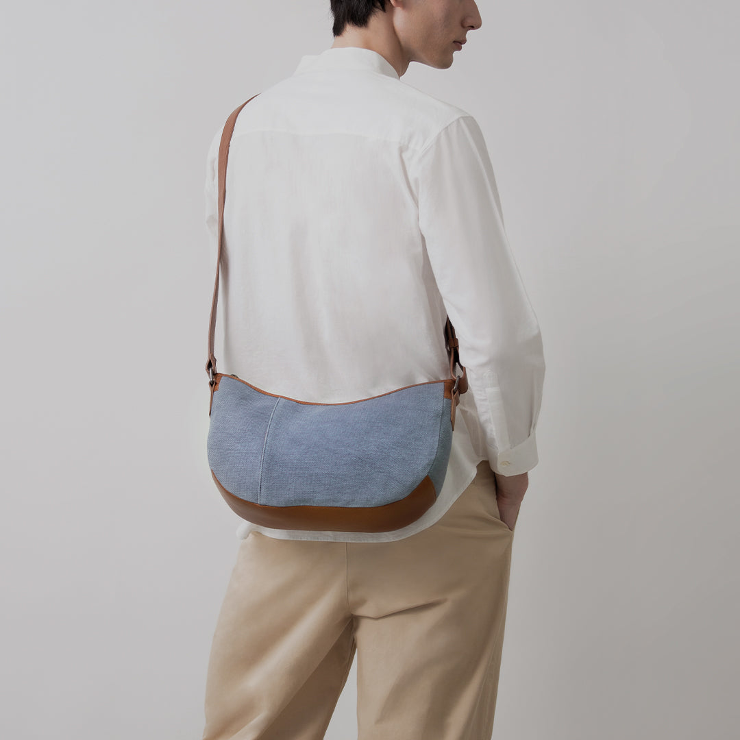 Washed Jute Moon Shoulder