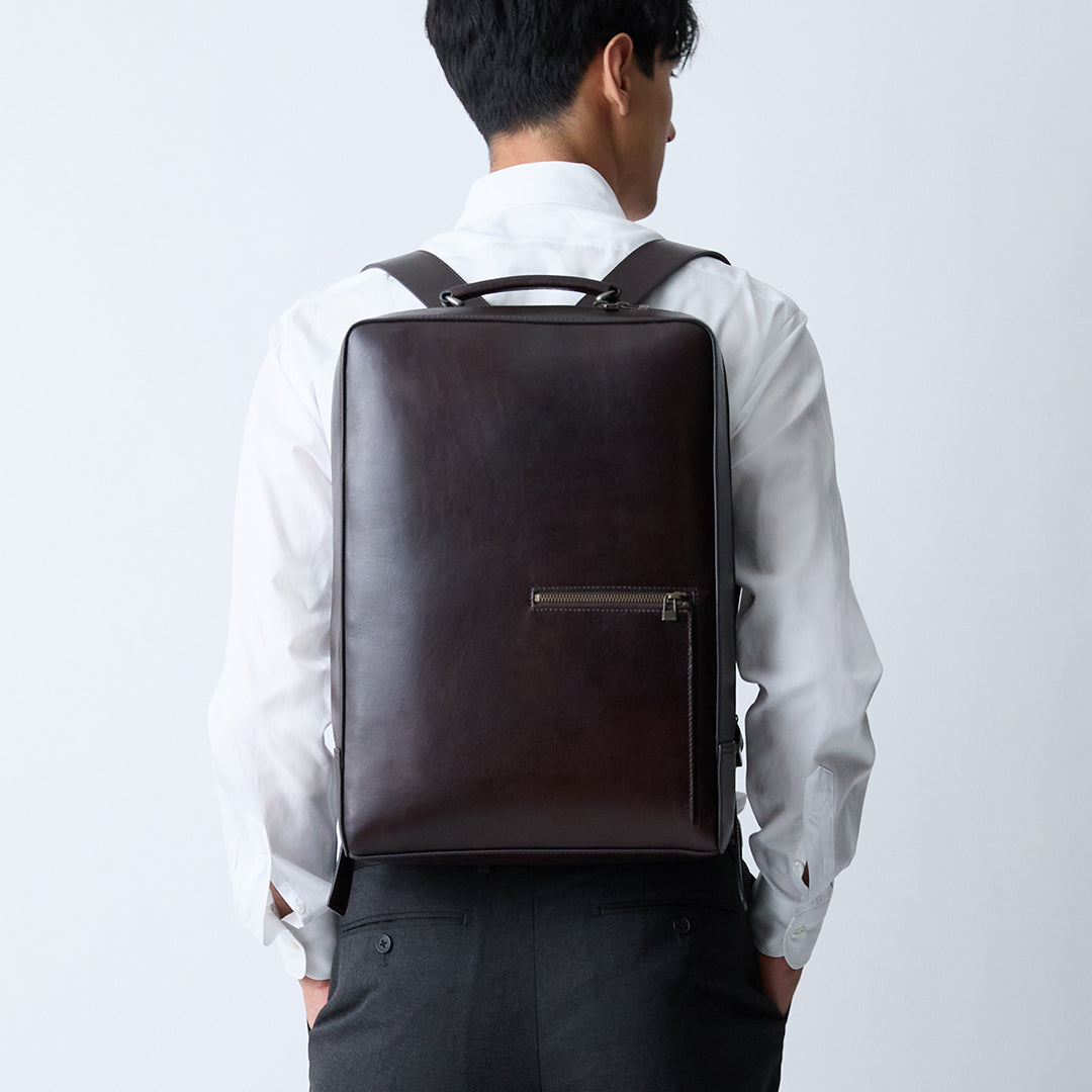 Antique Square Backpack Large