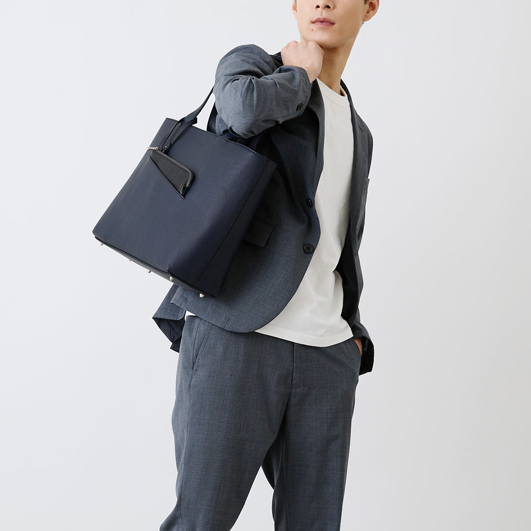 Linear Zip Tote