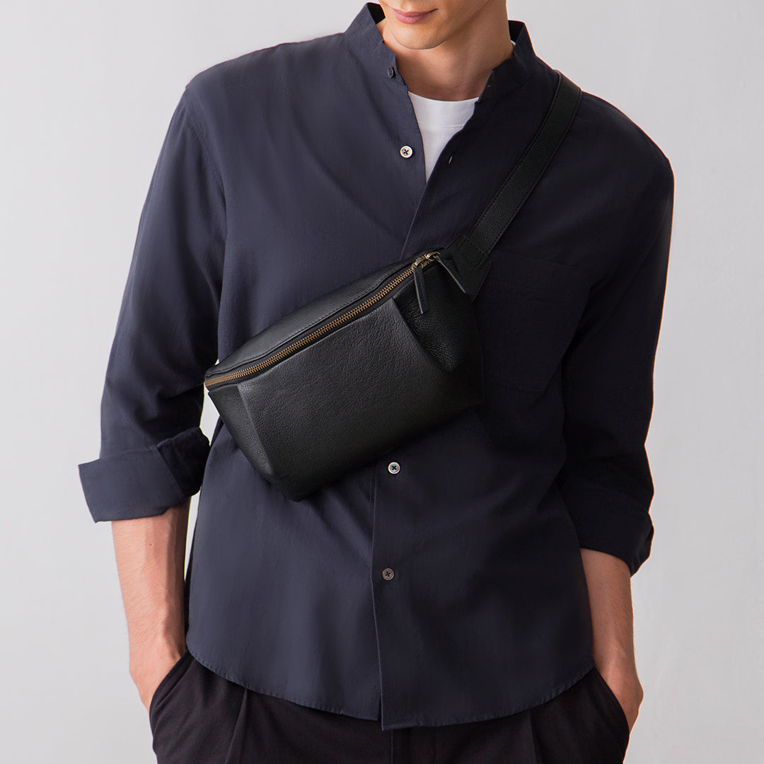 Grained Cross Bag