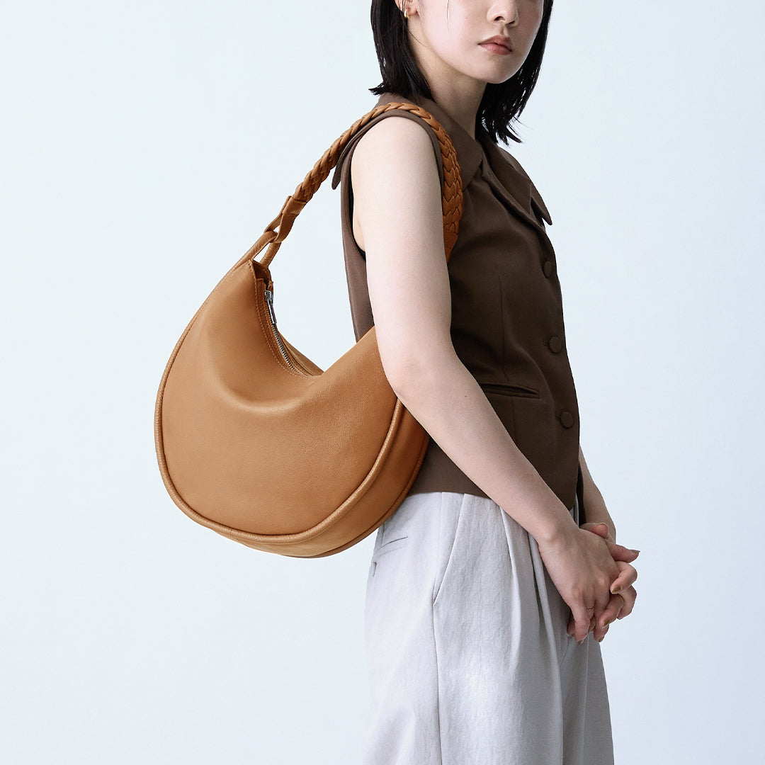 Round Moon 2 Way Tote