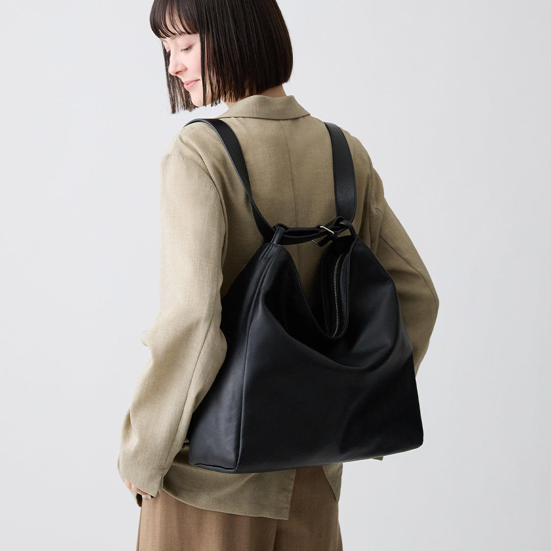 Yozora 2 Way Bag L (Nappa Milling)