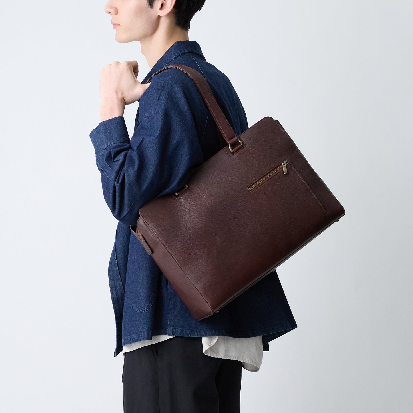 Grained Business Tote