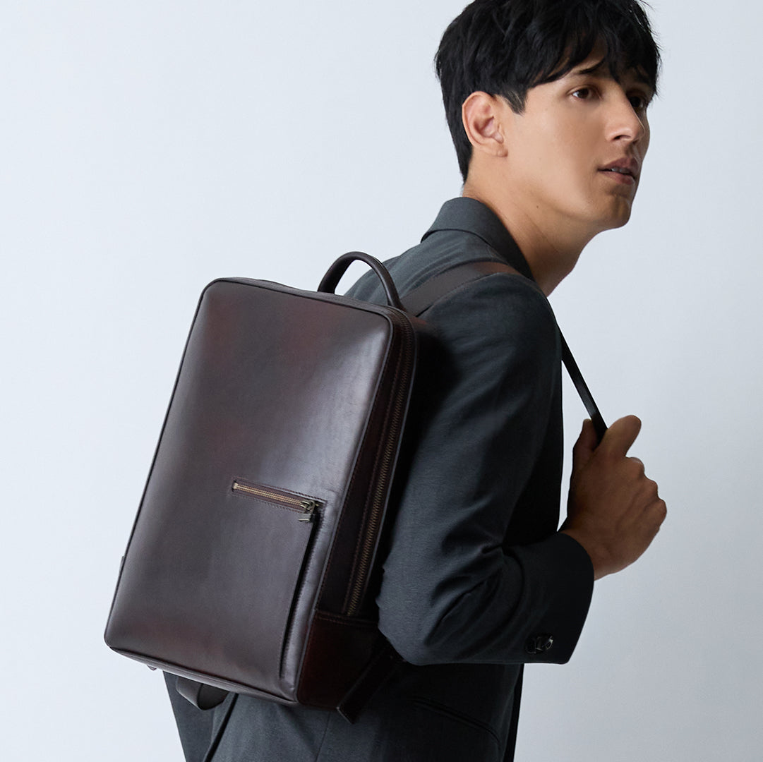 Antique Square Backpack Slim