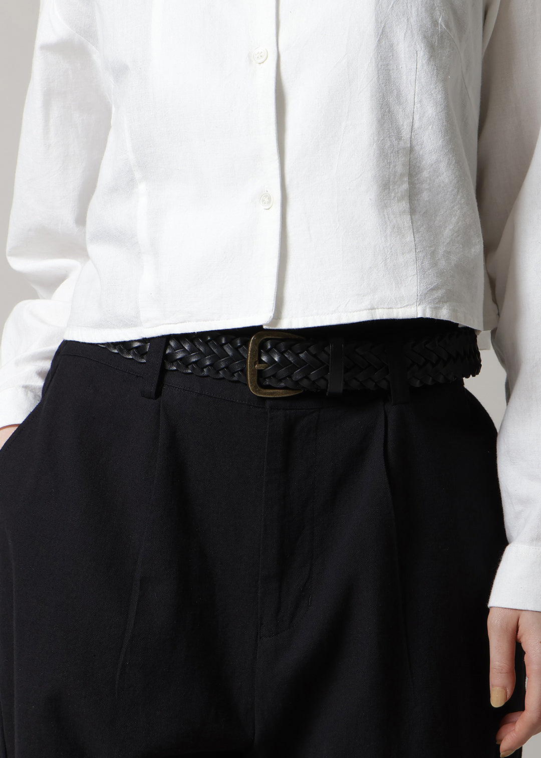 Bullhide Leather Mesh Belt M