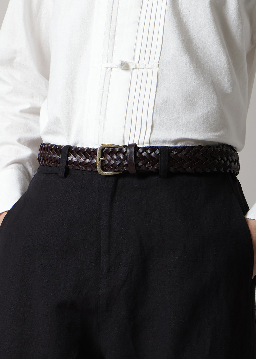 Bullhide Leather Mesh Belt L