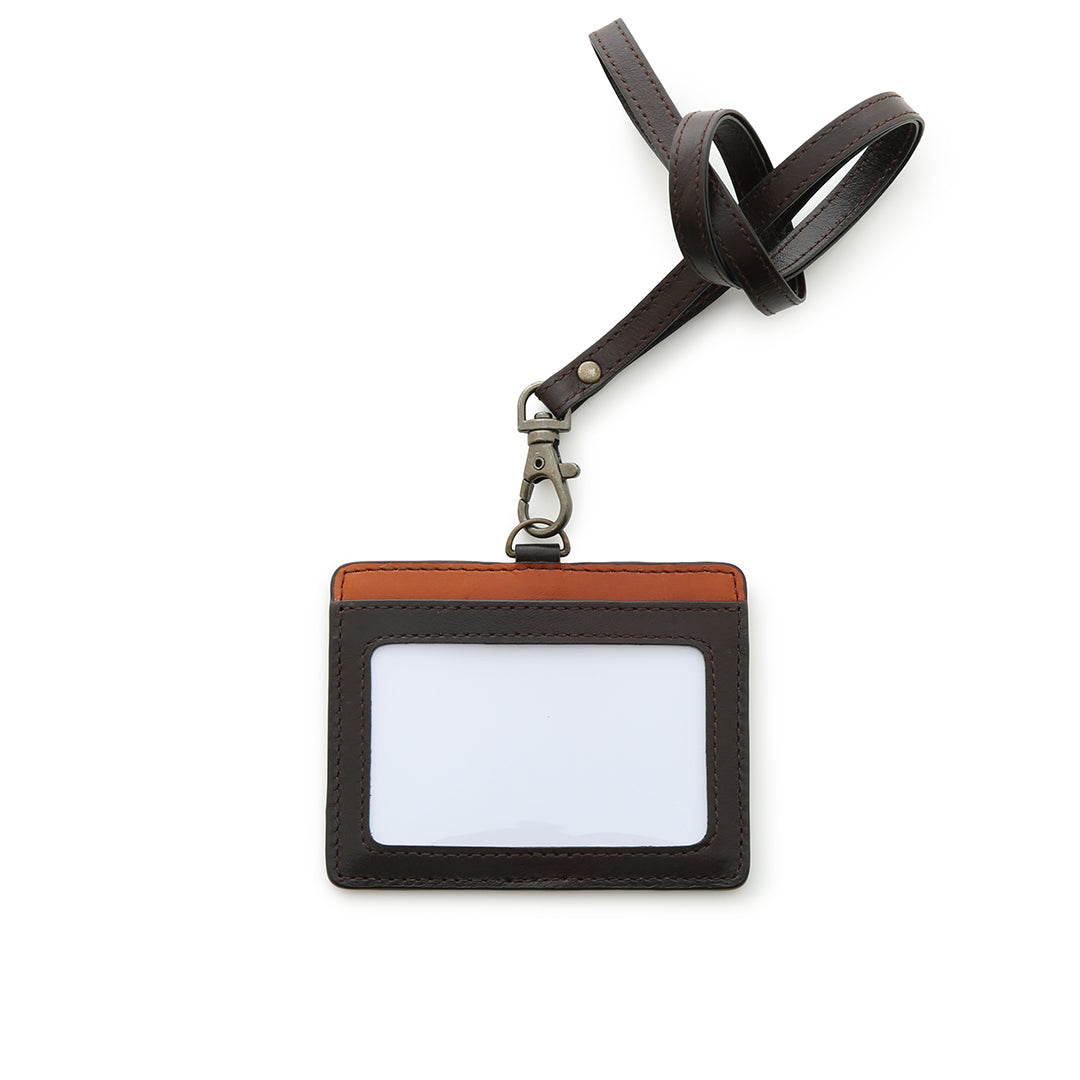 Bi-color Antique ID Holder