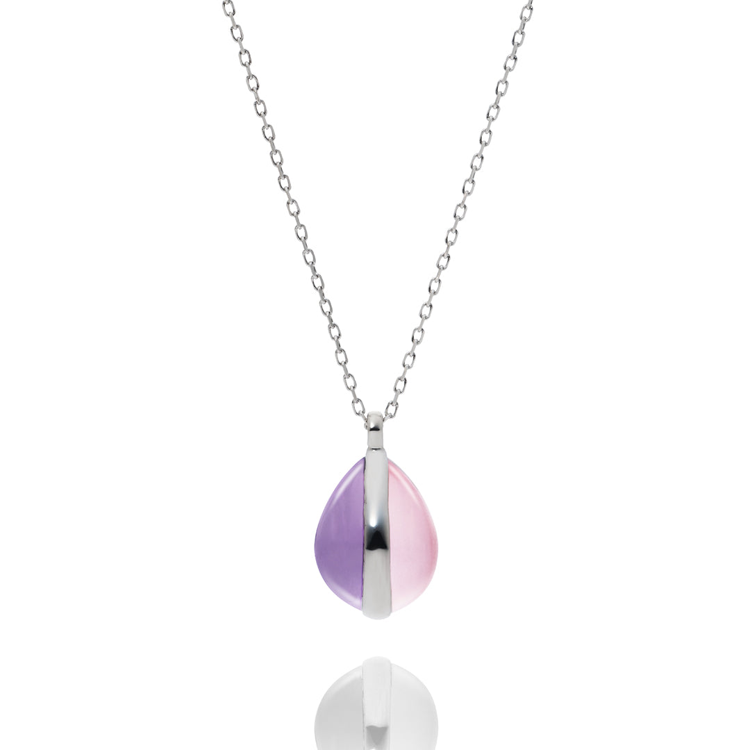 Day and Night (Shizuku silver) ネックレス