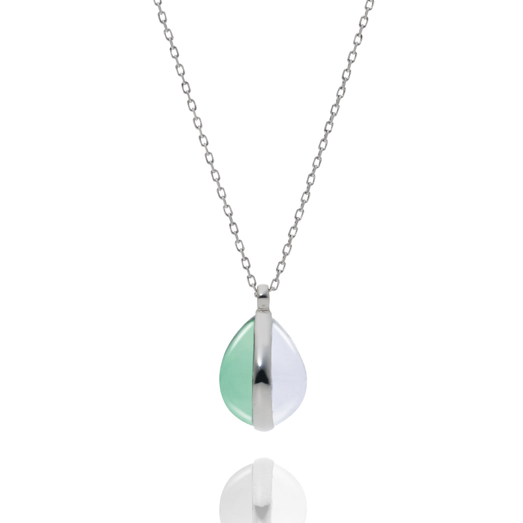 Day and Night (Shizuku silver) ネックレス