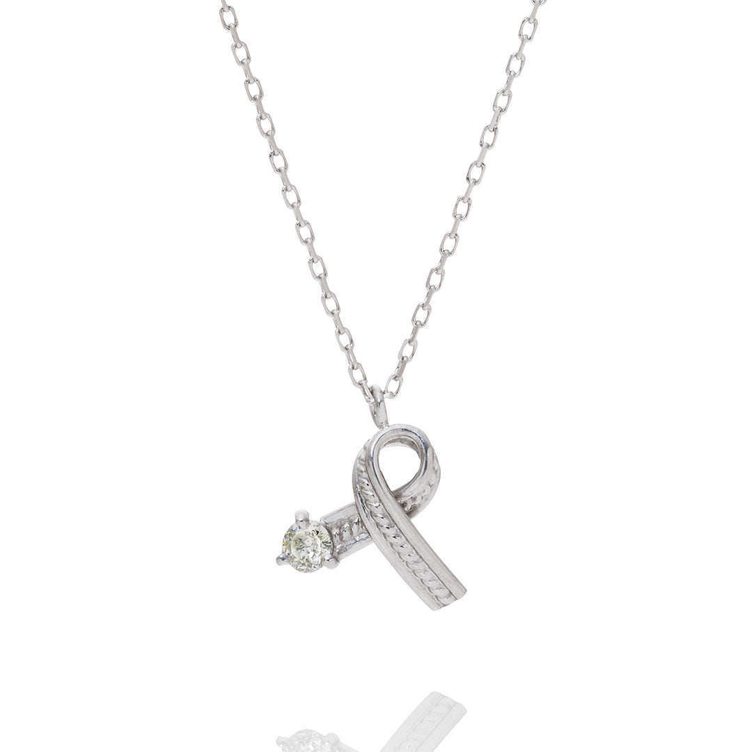 Keep Walking Diamond (Silver) ネックレス
