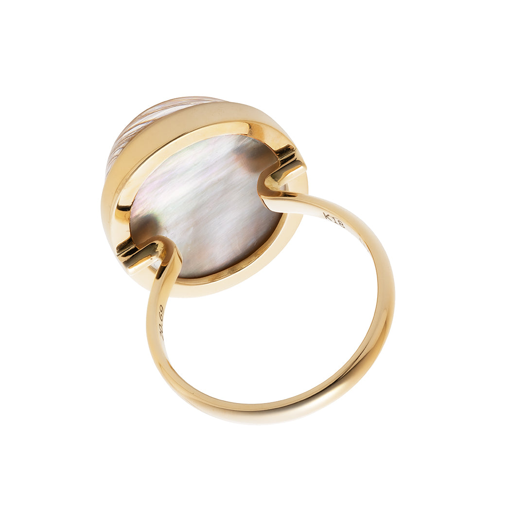 Limonite in Topaz リング