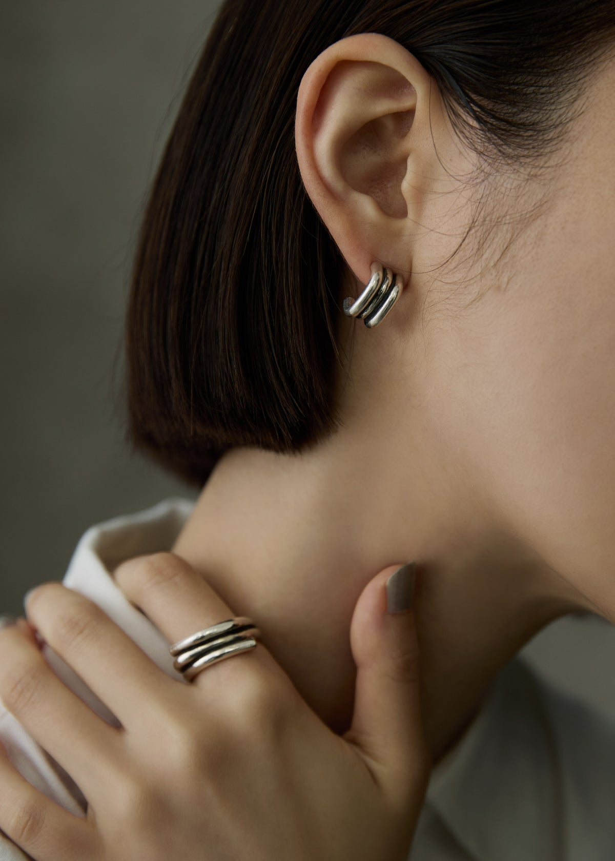 Ibushi Layered Line リング