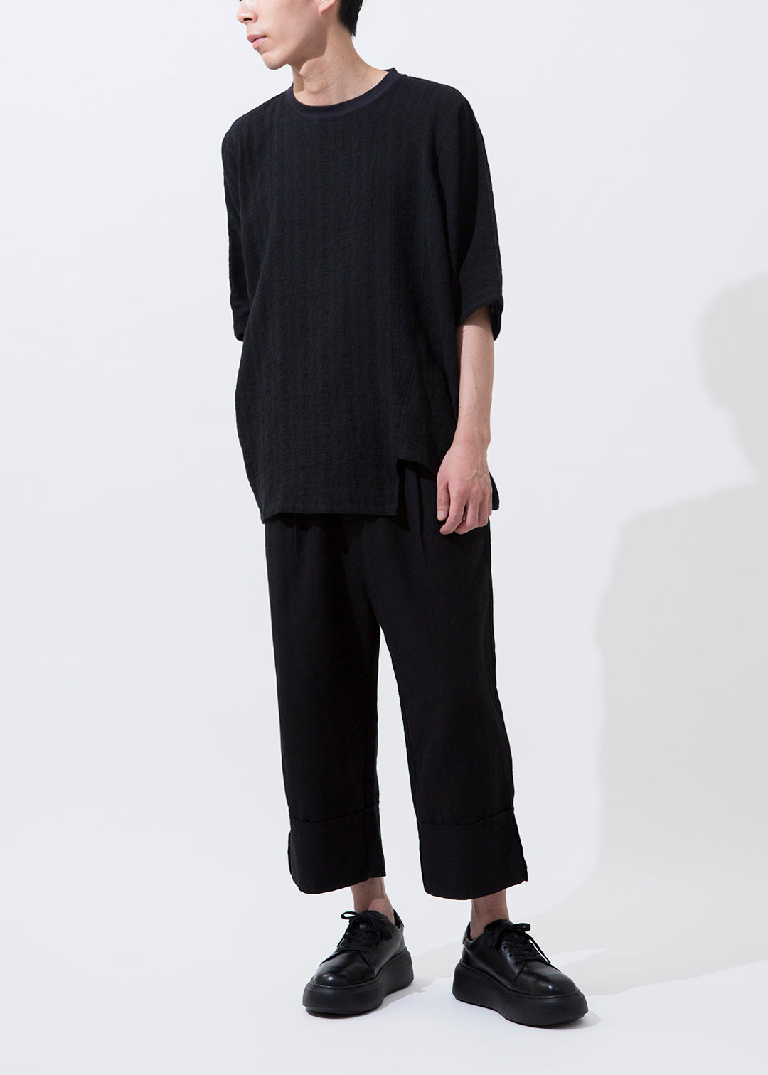 Kaname Half Pants Linen Khadi