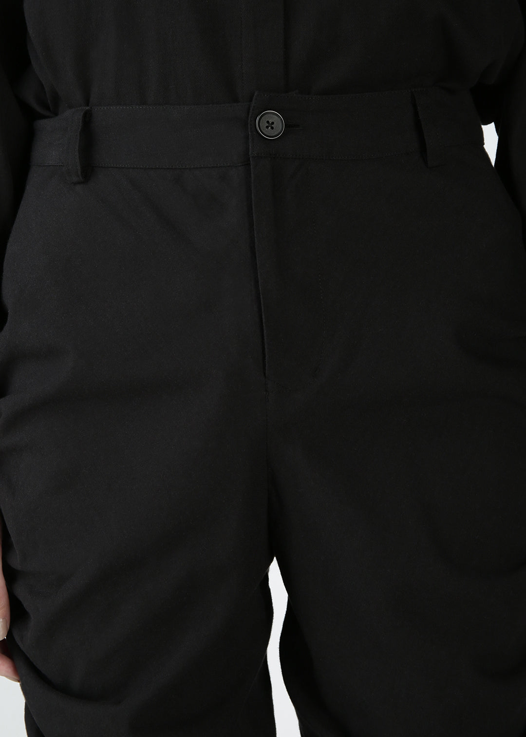 Yui Side Shirring Pants 150tw Khadi