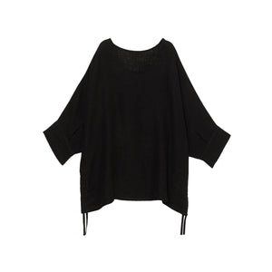 マトウ ドロストリングトップス ジュートリネン