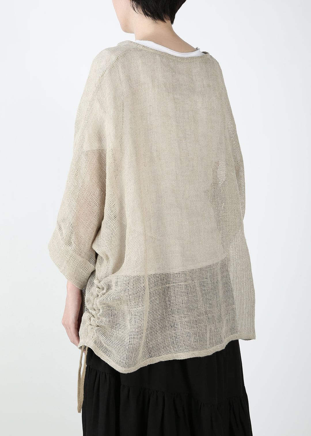 Matou Drawstring Tops Jute Linen