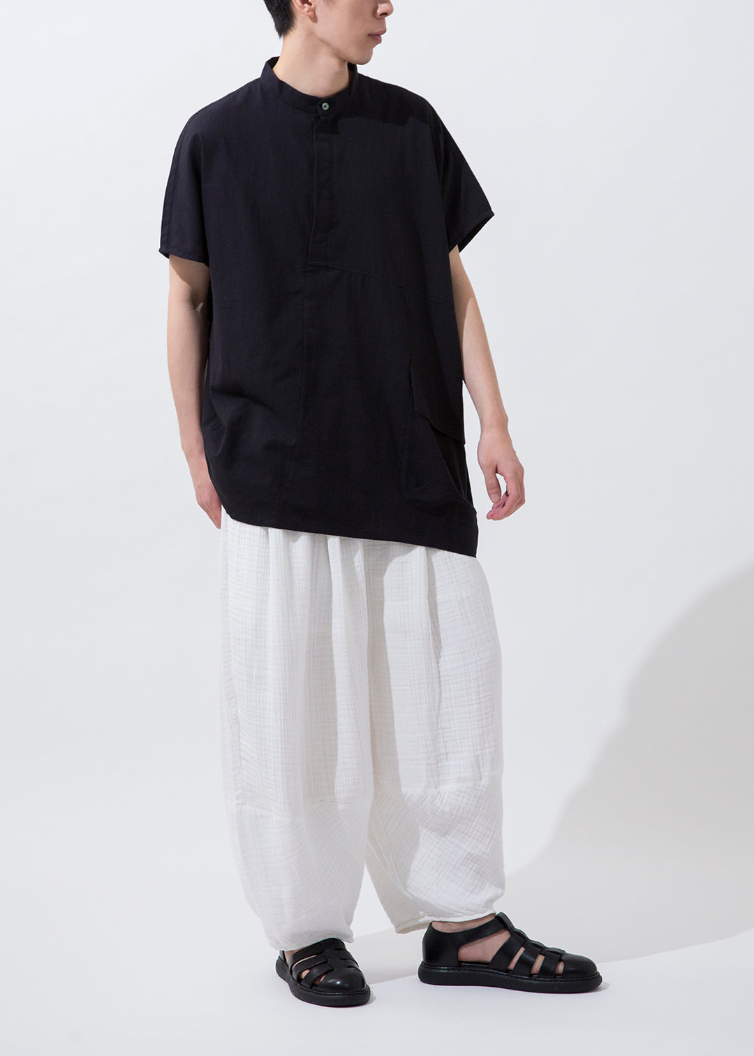 Kaname Balloon Pants Cotton Gauze