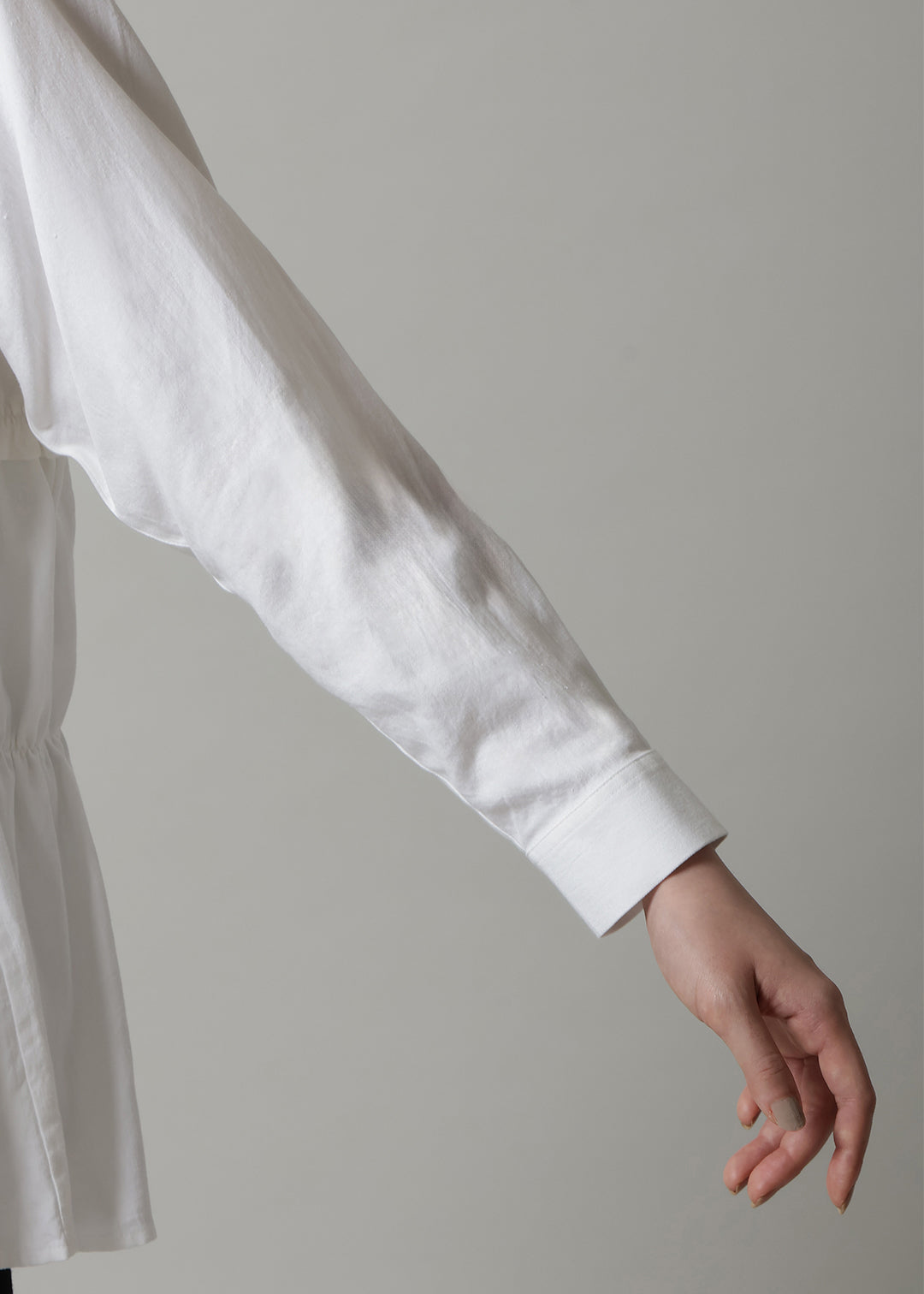 Yui Shirring Shirt 150tw Khadi