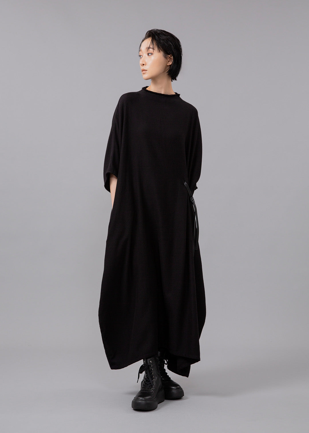 Obi High Neck One-piece 40tw Khadi