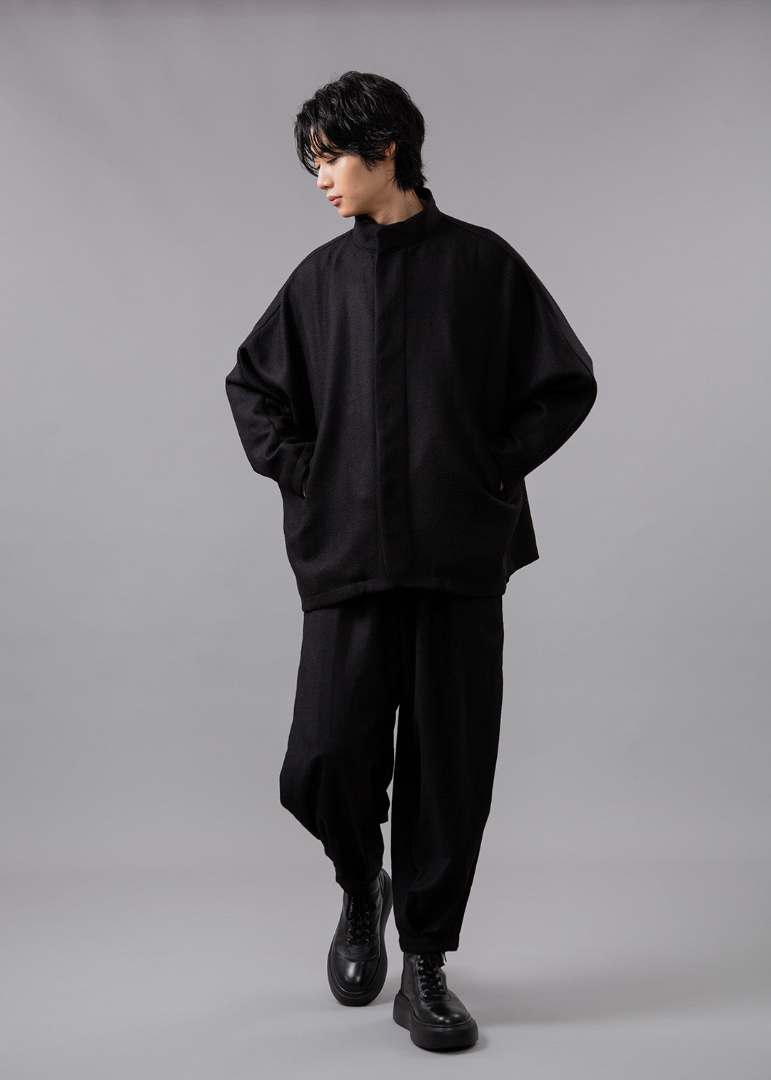 Matou Stand Collar Jacket Modura