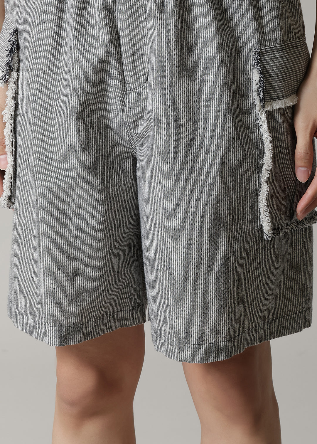 Play Short Cargo Pants 56s stripe