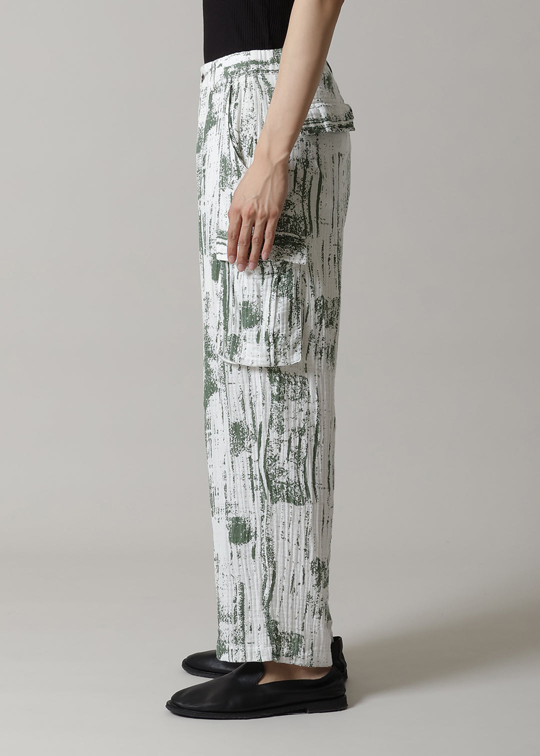 Play Cargo Pants Printed Gauze