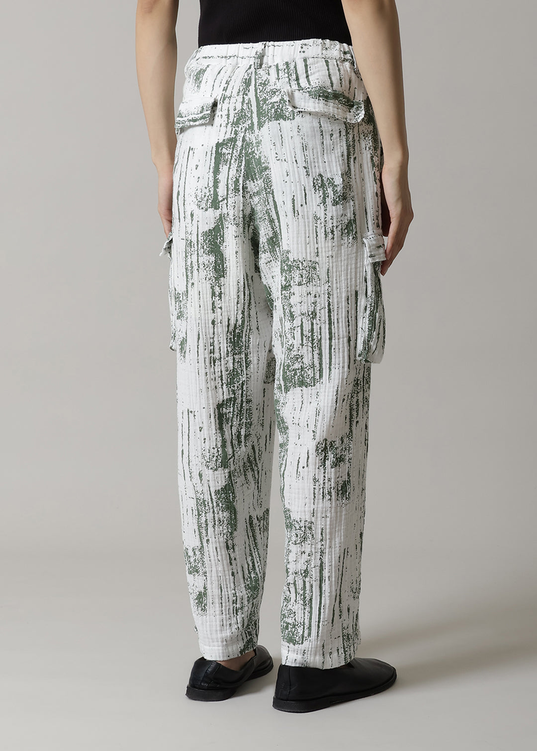 Play Cargo Pants Printed Gauze