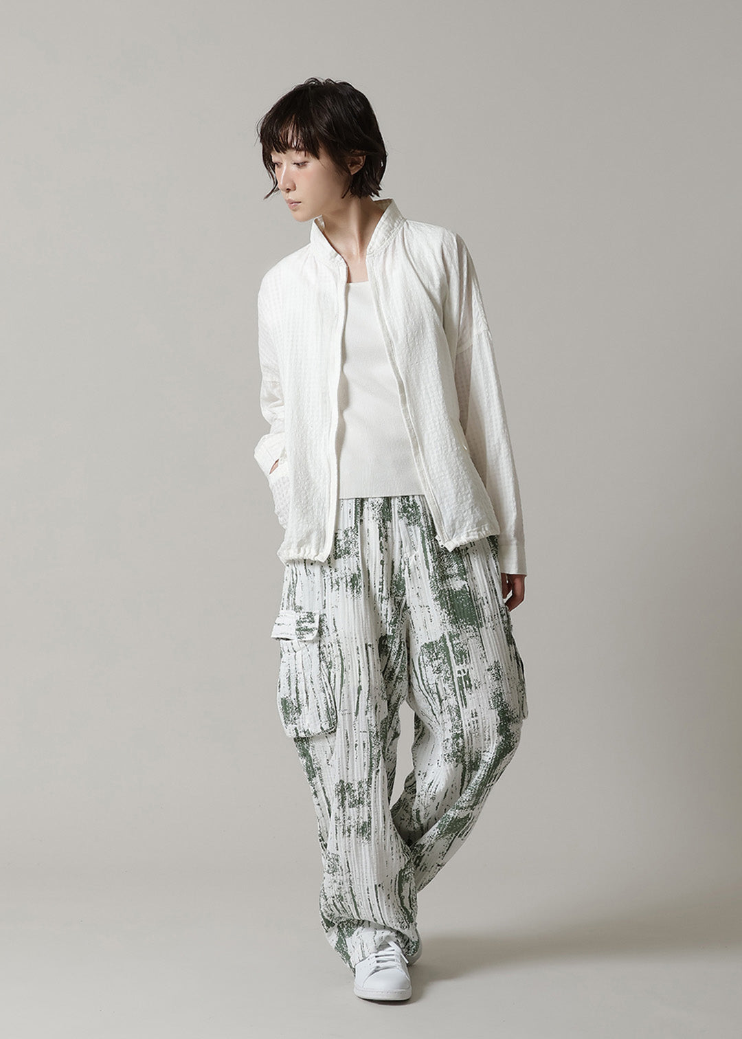Play Cargo Pants Printed Gauze