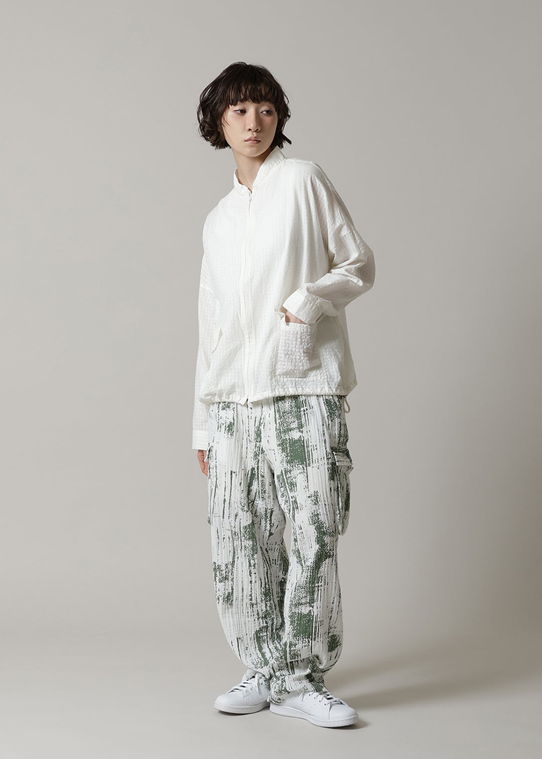 Play Cargo Pants Printed Gauze