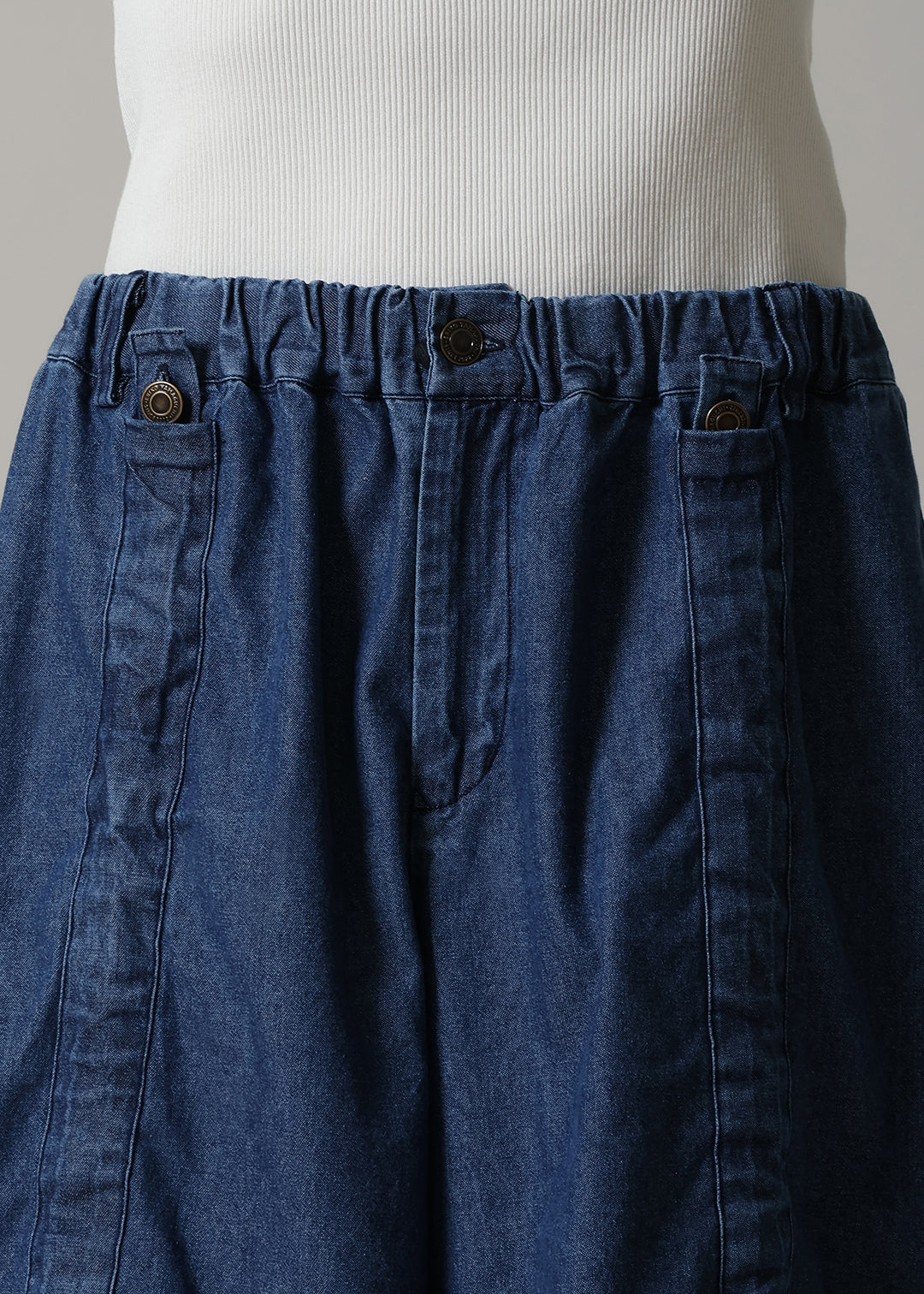 Rhythm Drawstring Short Pants Denim