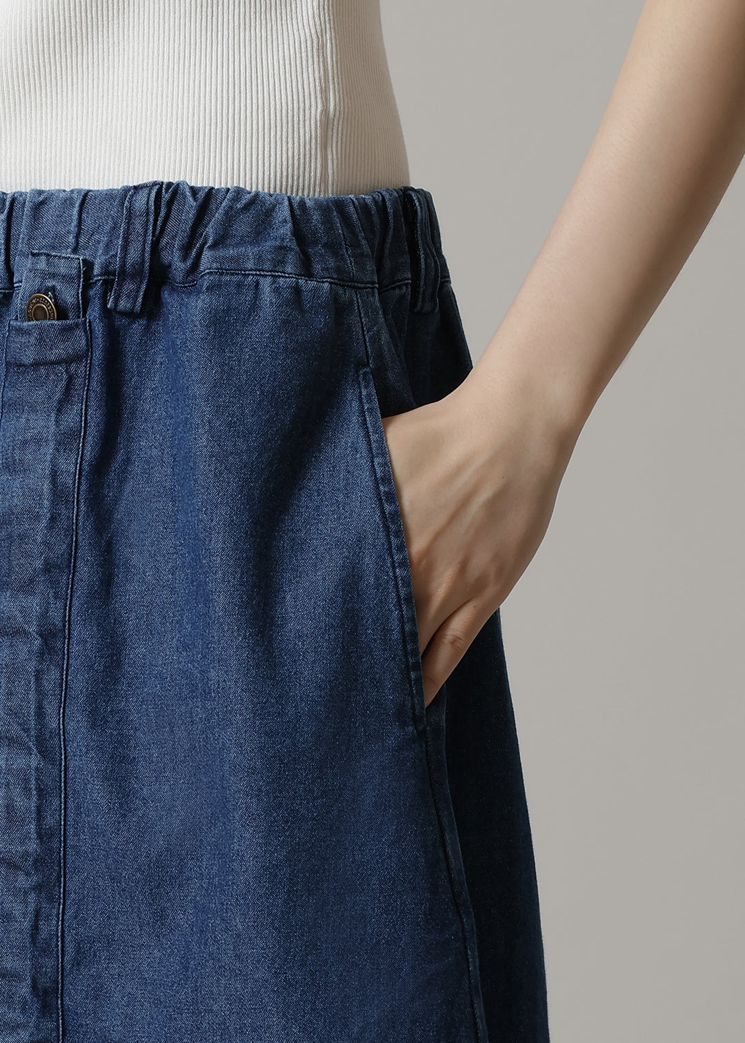 Rhythm Drawstring Short Pants Denim