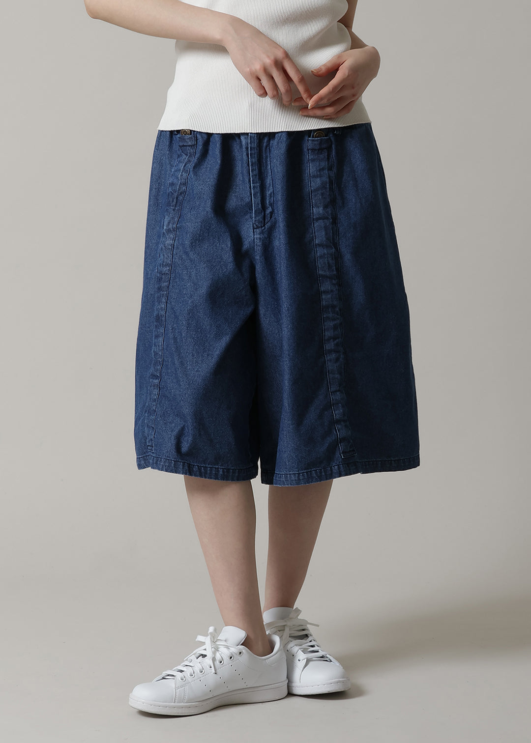Rhythm Drawstring Short Pants Denim