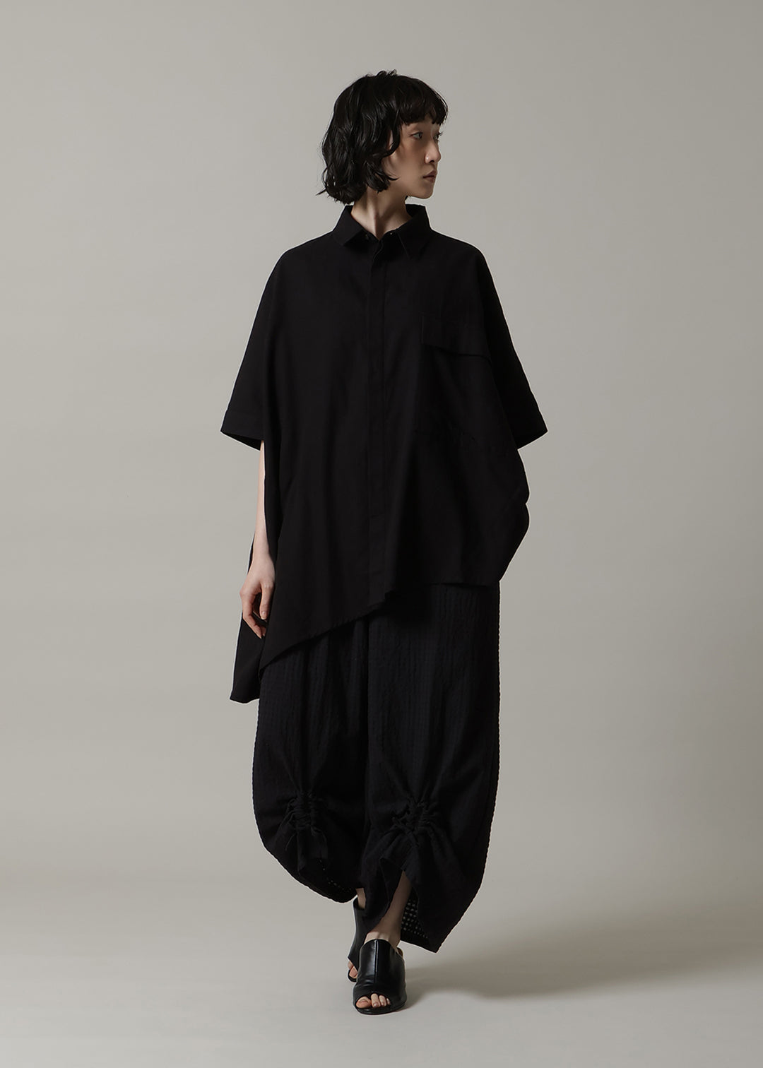 Asymme Side Long SH 150tw Khadi