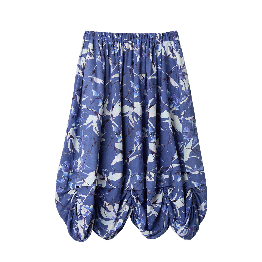 Rhythm Skirt Printed Khadi