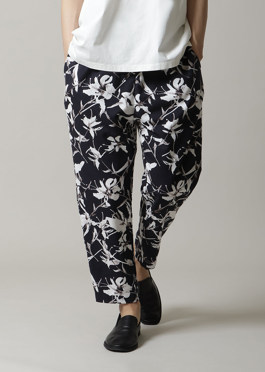 Kaname Simple Pants Printed Khadi