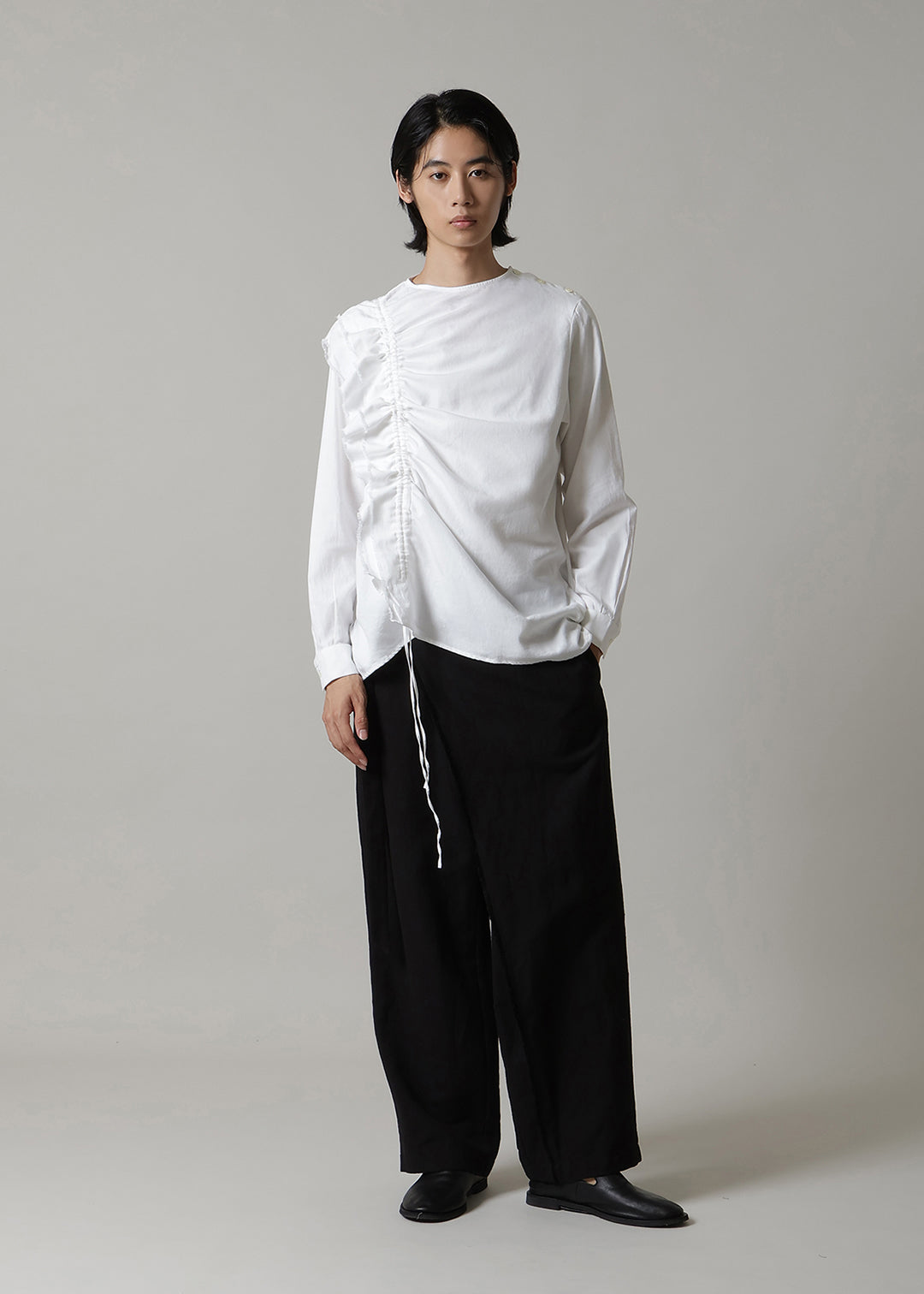 Rhythm Gather Frill SH 150tw Khadi
