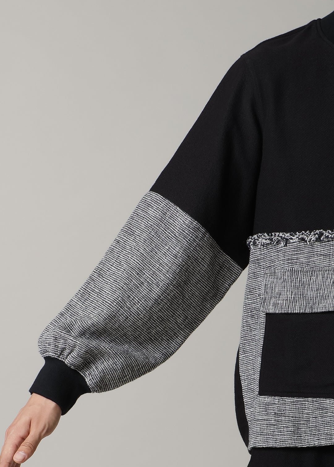 Play Patchwork Pullover Khadi