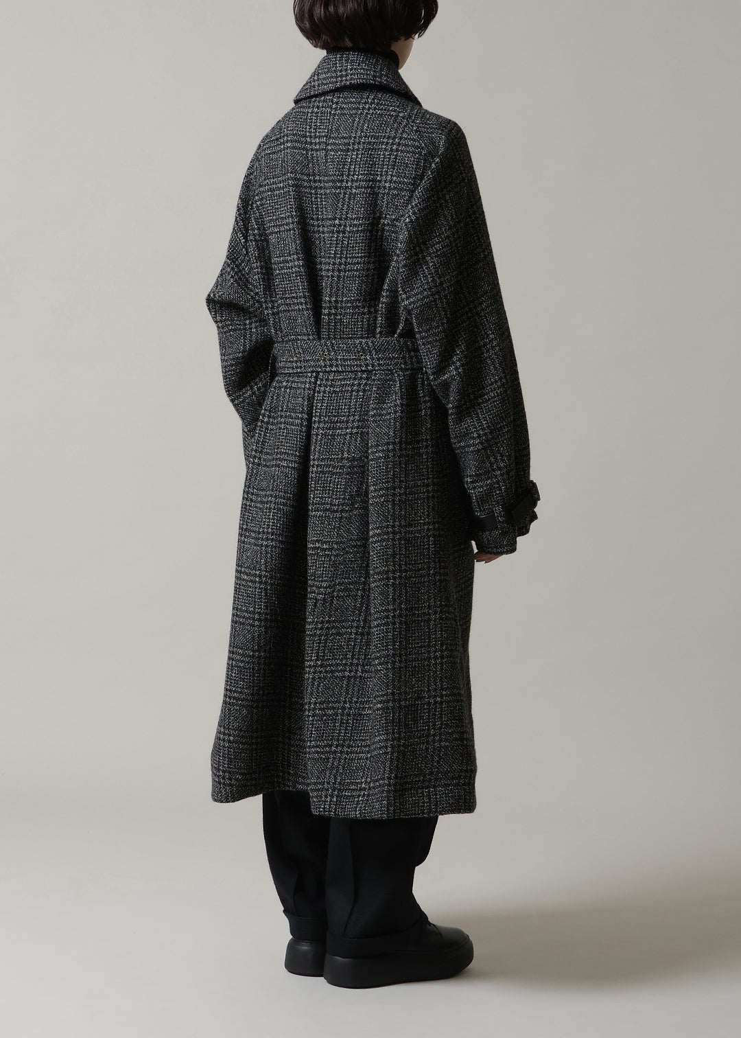 Kaname Trench Coat Modura check